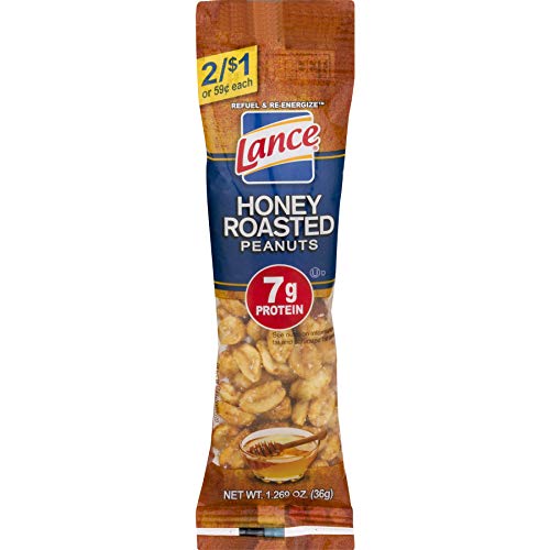 Lance Honey Roasted Peanuts 1.269oz Snack bags