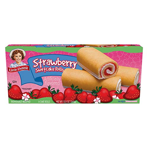 Little Debbie Snacks Strawberry Shortcake Rolls, 6-Count Box (CASE of 16 Boxes) by Little Debbie