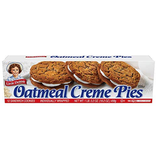 Little Debbie Snacks Oatmeal Creme Pies, 12-Count Box (CASE of 16 boxes) by Little Debbie