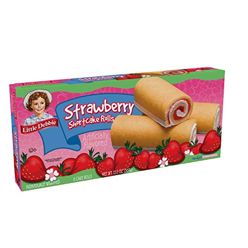 Little Debbie Snacks Strawberry Shortcake Rolls, 6-Count Box (CASE of 16 Boxes) by Little Debbie