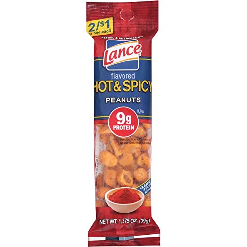 Lance Hot & Spicy Peanuts: 12 - 5 Packs - Fd