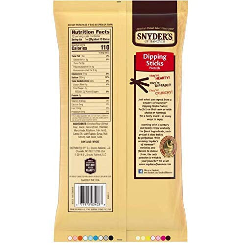 Snyder's Dipping Sticks 12oz