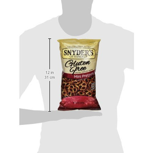 Snyder's of Hanover Gluten Free Mini Pretzels 3 Pack - 8oz.