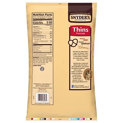 Snyder's Thin Pretzels 16oz