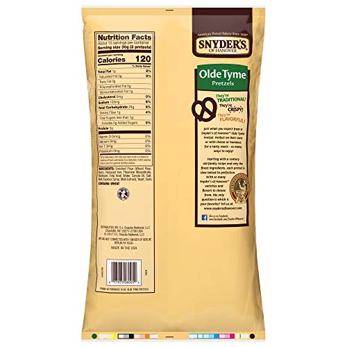 Snyder's of Hanover Olde Tyme Pretzel - 16 oz - 2 pk