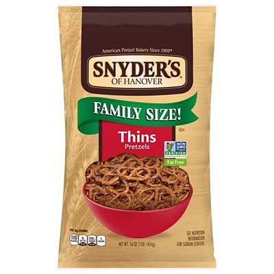 Snyder's Thin Pretzels 16oz