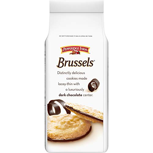 Pepperidge Farm Brussels Distinctive Cookies 5.25 oz (Pack of 6)