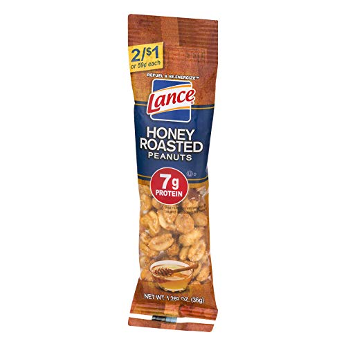 Lance Honey Roasted Peanuts 1.269oz Snack bags