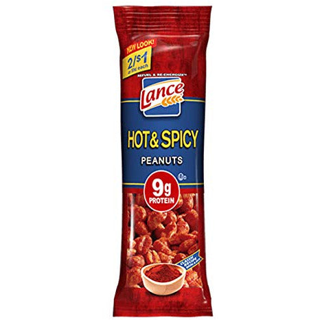 Lance Hot & Spicy Peanuts: 12 - 5 Packs - Fd