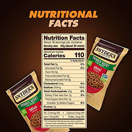 Snyder's Mini Pretzels 16oz