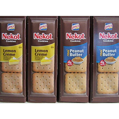 Lance Nekot Cookie Sandwiches Lemon Creme & Peanut Butter Mix Pack