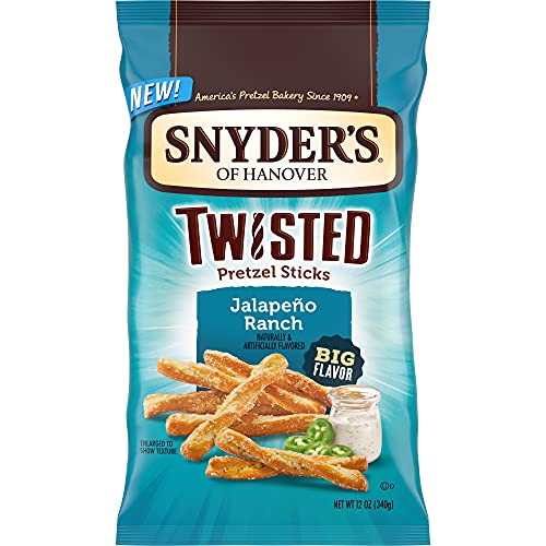 Snyder's Jalapeno Ranch Twisted Pretzels 12oz