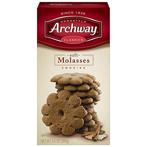 Archway Classics Soft Molasses Cookies, Three 9.5 oz. Trays
