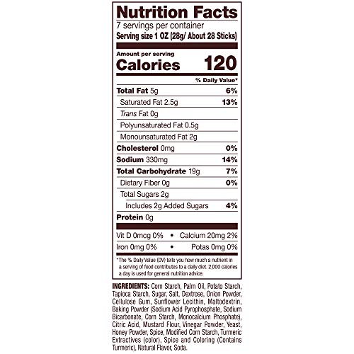 Snyder's Of Hanover Gluten Free Pretzel Sticks Honey Mustard & Onion (Pack of 6)