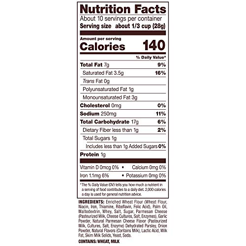 Snyder's of Hanover Garlic Parmesan Flavored Pretzel Pieces- Four 10 oz. Bags