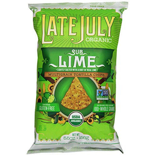 Late July Organic Snacks Chips, 5.5 Ounce (Pack of 12)