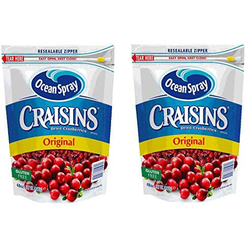 Ocean Spray Craisins Dried Cranberries 48 Oz, 48 oz(pack of 2)