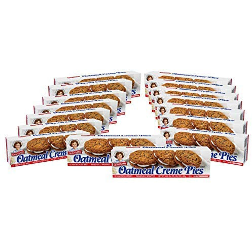 Little Debbie Snacks Oatmeal Creme Pies, 12-Count Box (CASE of 16 boxes) by Little Debbie