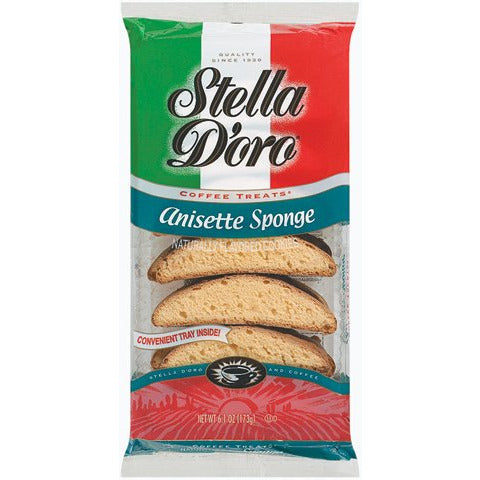 Stella D'oro Anisette Sponge 6.1oz ( 6 Pack )
