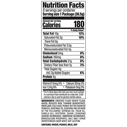 Lance Malt Cookie, 10.3 Ounce (Pack of 14)