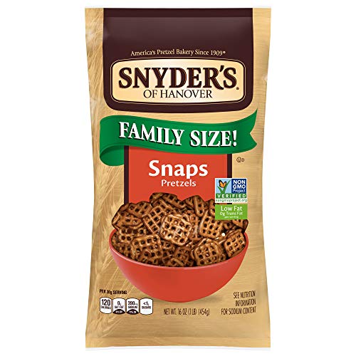 Snyder's Pretzel Snaps 16oz (Pack of 4)
