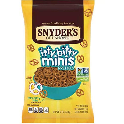 Snyder's Itty Bitty Mini Pretzels 12oz