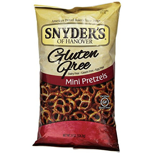 Snyder's of Hanover Gluten Free Mini Pretzels 3 Pack - 8oz.