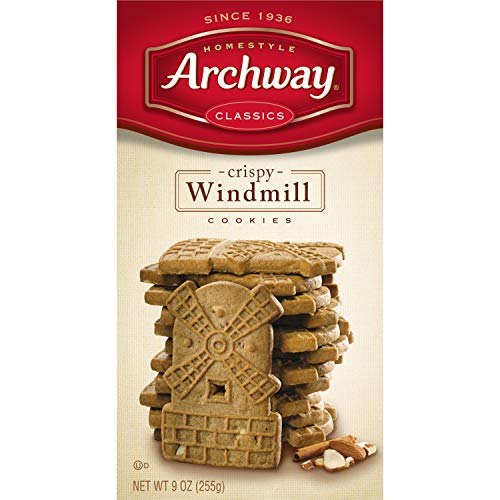 Archway Cookies, Crispy Windmill, 9 Oz (Box of 12)