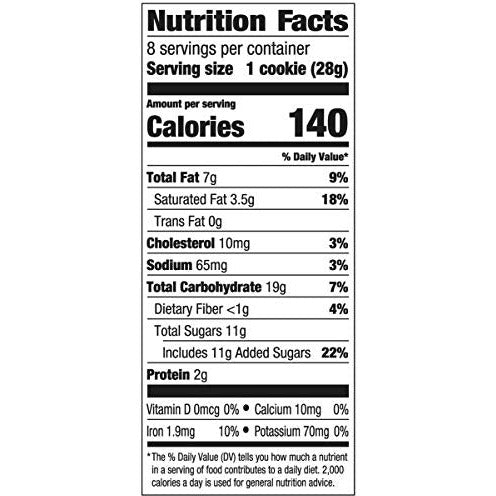 Pepperidge Farm Double Chocolate Nantucket Dark Chocolate Chunk Crispy Cookies 7.75 oz. (Pack of 4) by Pepperidge Farm