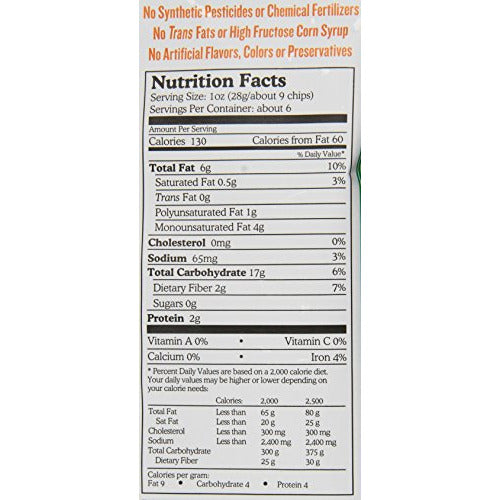 Late July Organic Snacks Chips, 5.5 Ounce (Pack of 12)