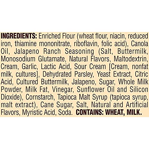 Snyder's Jalapeno Ranch Twisted Pretzels 12oz (Pack of 4)