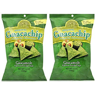 El Sabroso Guacamole Tortilla Chips 12 oz. Bags