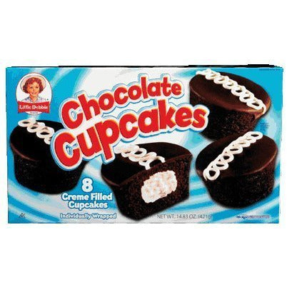Little Debbie Chocolate Cupcakes 14.83 Oz (6 Boxes) by Little Debbie