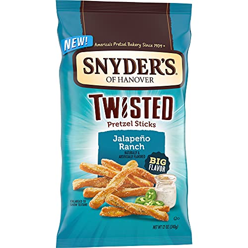Snyder's Jalapeno Ranch Twisted Pretzels 12oz