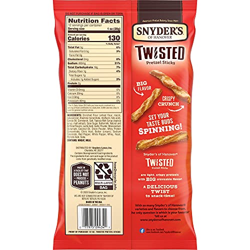Snyder's Seasoned Twists 12oz