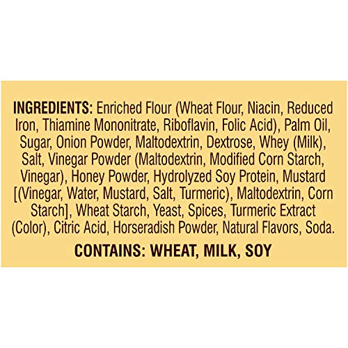 Snyder's PRETZEL PIECES Honey Mustard & Onion 12oz. (Pack of 8)