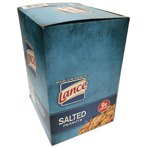 Lance Salted Peanuts 39g Bags - 12ct