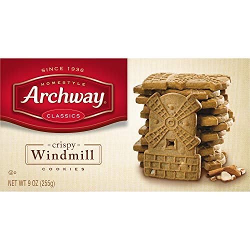 Archway Cookies, Crispy Windmill, 9 Oz (Box of 12)