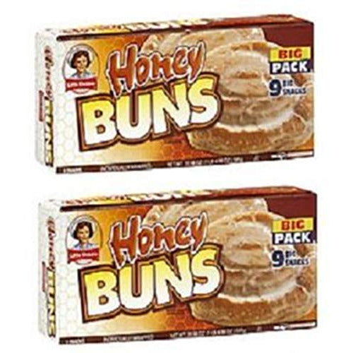Little Debbie Honey Buns 2 Boxes 18 Honeybuns