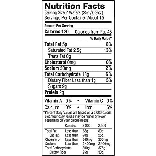 Pepperidge Farm Pirouette Chocolate Fudge Creme Filled Wafers (30 in Container)(pack of 3 Containers)