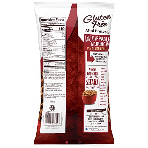 Snyder's of Hanover Gluten Free Mini Pretzels [8 Pack]