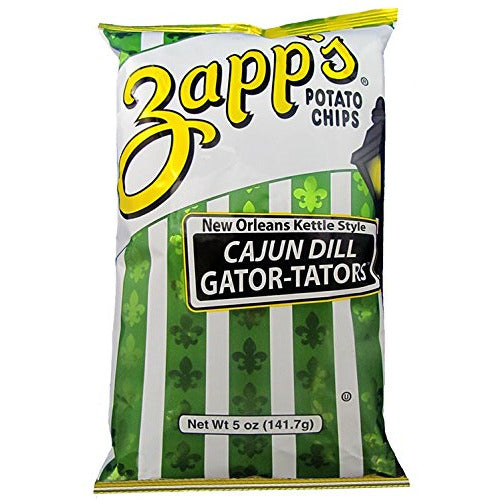 Zapp's Kettle Style Potato Chips - Cajun Dill Flavor - 5 Oz.