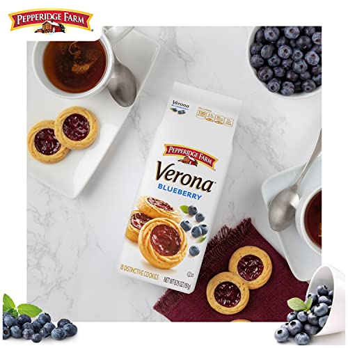 Pepperidge Farm Verona Blueberry Thumbprint Cookies, 6.75 oz. Bag