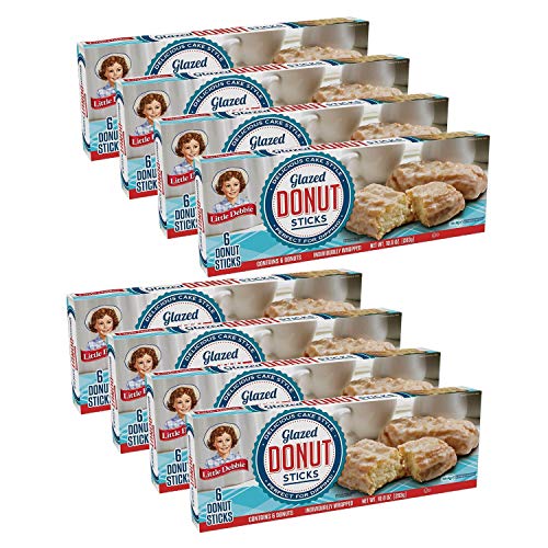 Little Debbie Donut Sticks 10 Oz (8 Boxes)