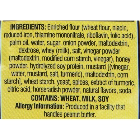 PACK OF 10 - Snyder's of Hanover Pretzel Pieces, Honey Mustard & Onion, 12 Oz