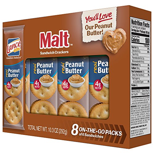 Lance Malt Cookie, 10.3 Ounce (Pack of 14)