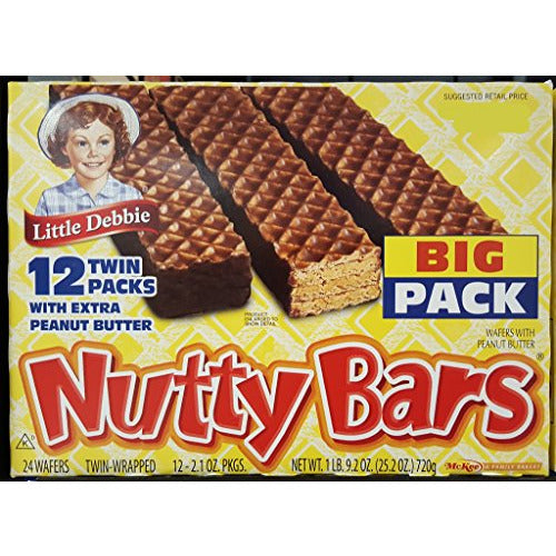 LD - Nutty Bars Big Pack (2 boxes)