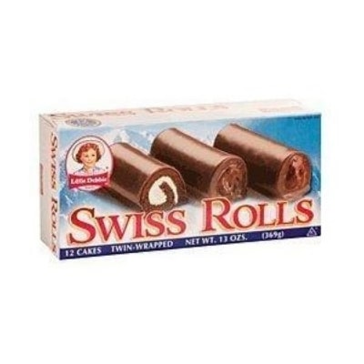 LITTLE DEBBIE SNACK SWISS ROLLS CHOCOLATE & CREME 12 CT by Little Debbie